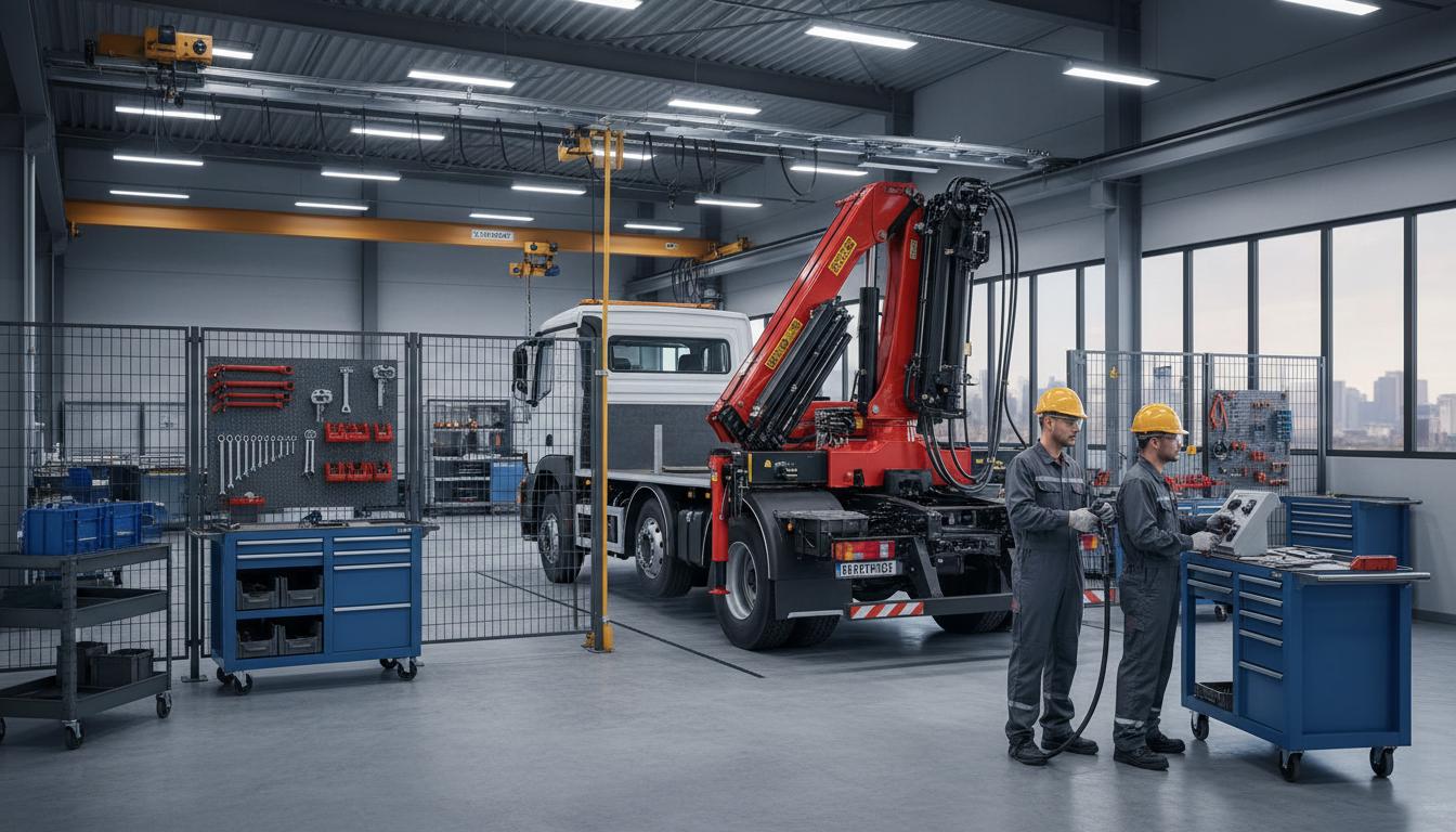 Taller Ferrari Crane